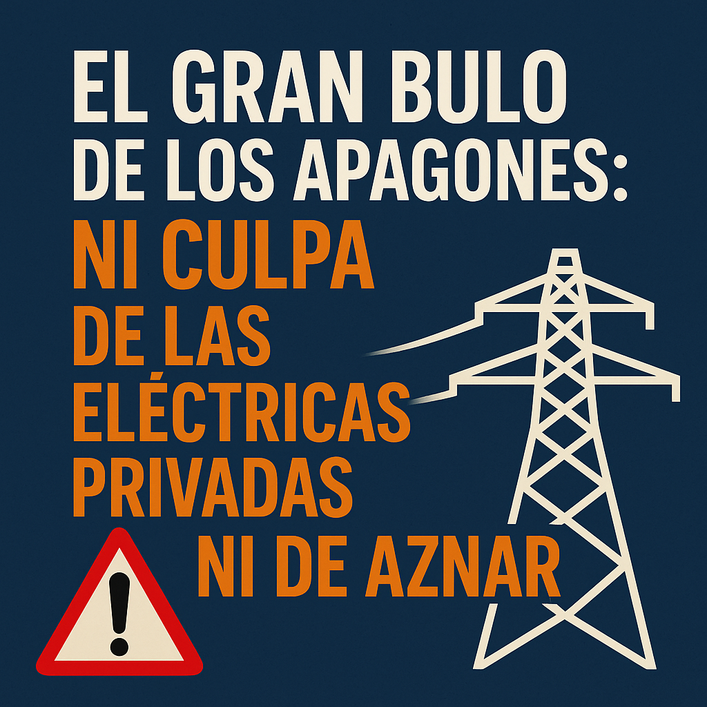 Alegaciones sobre culpabilidad en apagones eléctricos en España.