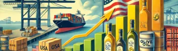 Exportación de aceite de oliva en aumento hacia EE.UU.